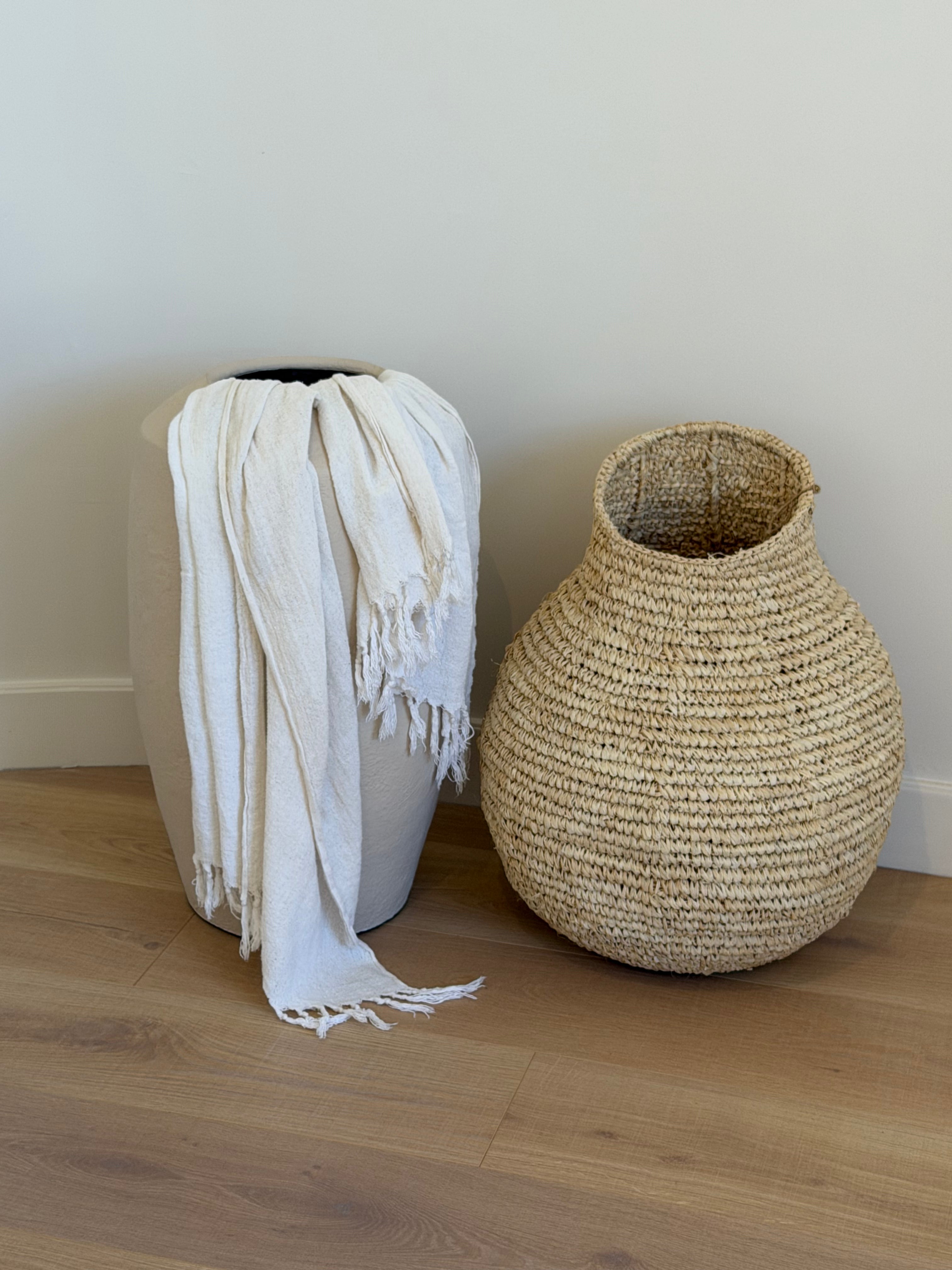 Cotton Sarong - Cream